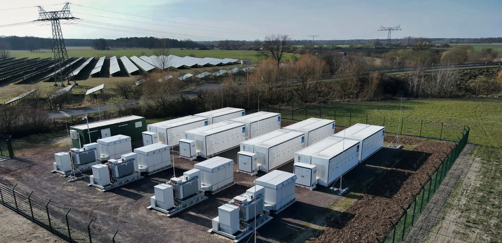 Großraum-Batteriespeicher Containerlösung